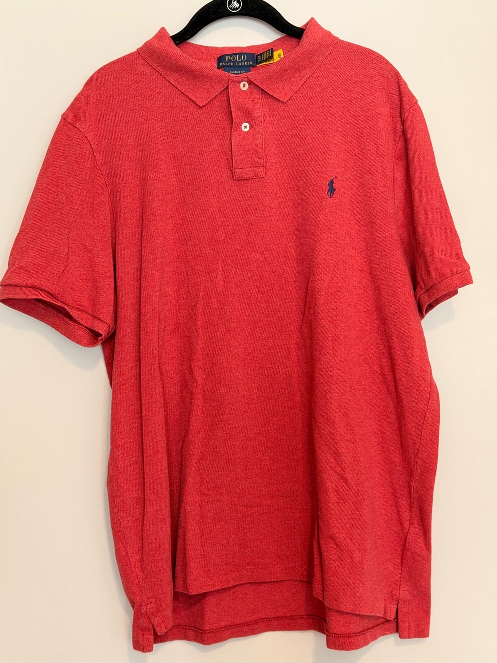 Polo by Ralph Lauren Size XL Coral Men's Polo